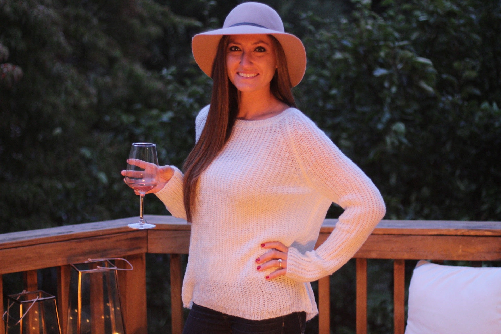 Lightweight Chunky Crew Neck Sweater